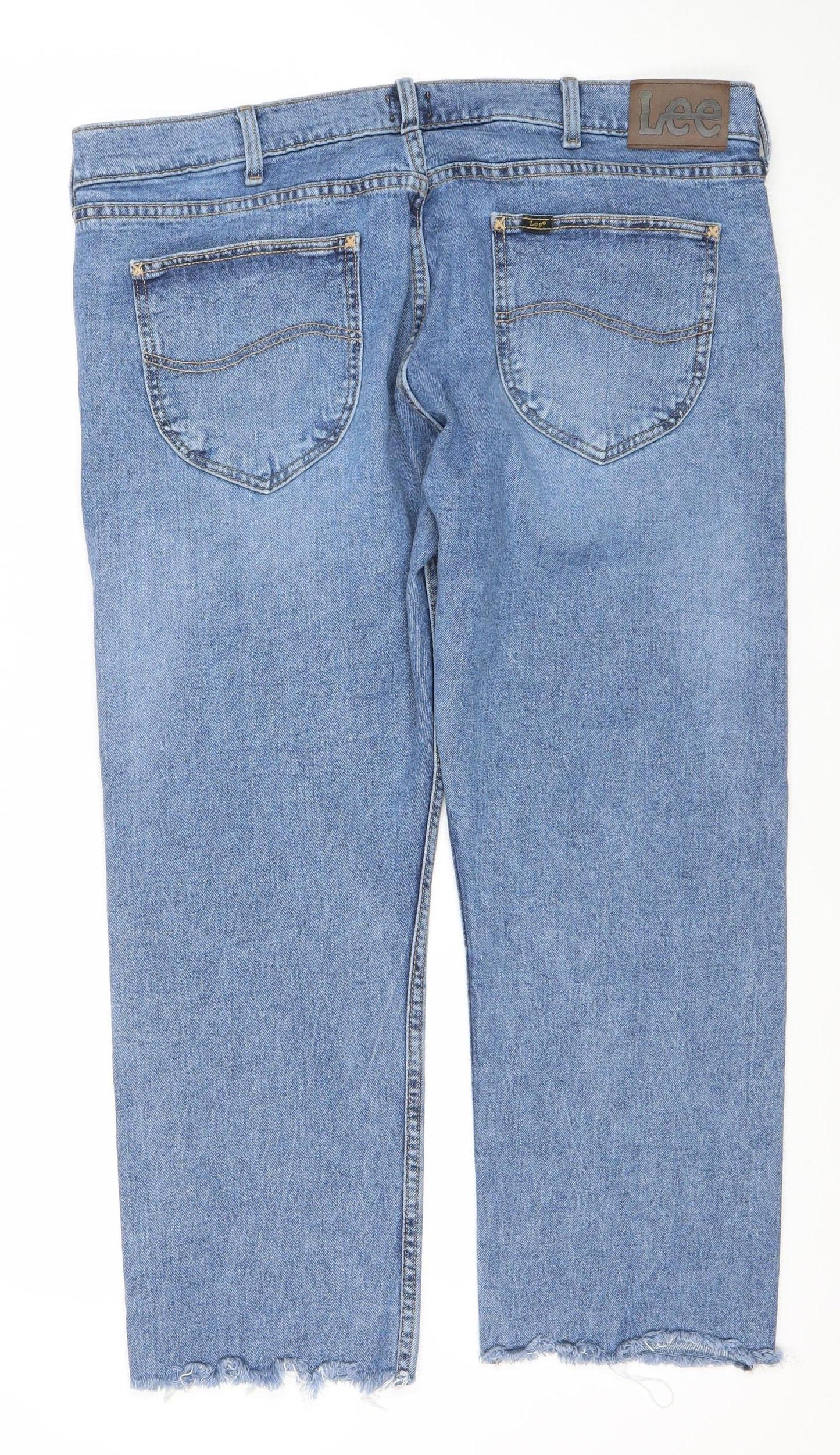 Lee Legendary Slim Fit Men's Blue Denim Jeans W38 L30