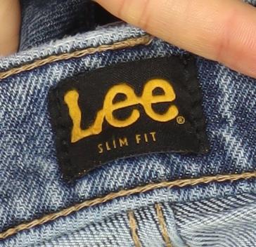 Lee Legendary Slim Fit Men's Blue Denim Jeans W38 L30