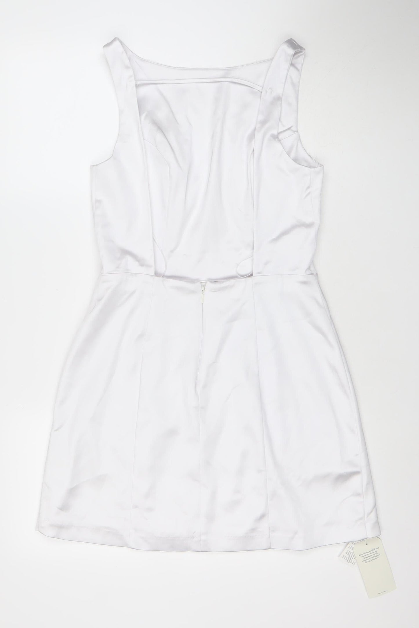 Abercrombie & Fitch Women’s White Satin Bodycon Dress Size M