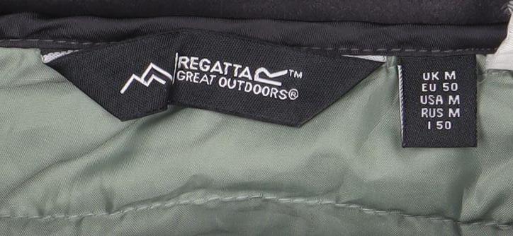 Regatta Men's Green & Black Hooded Softshell Jacket Size M Warmloft Outdoor