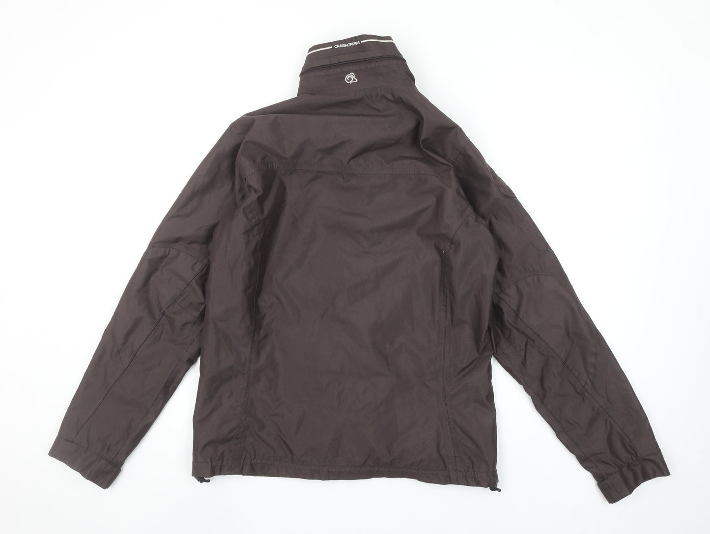 Craghoppers Women's Brown Waterproof Jacket UK 8 Outdoor Rain Coat