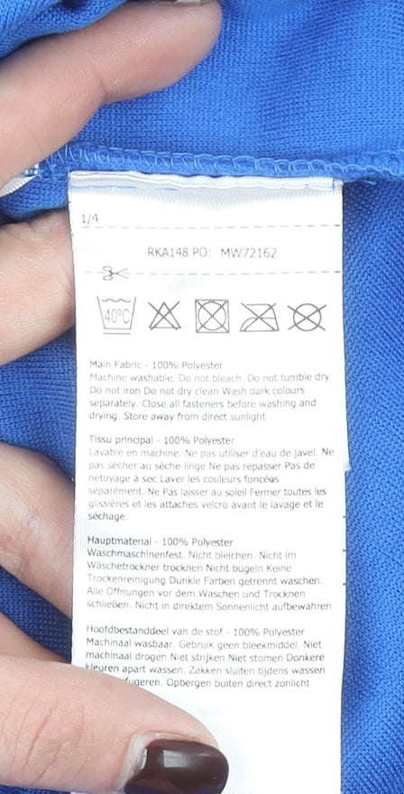 Regatta Boys Blue Fleece 1/4 Zip Pullover Sweatshirt 6-7 Years