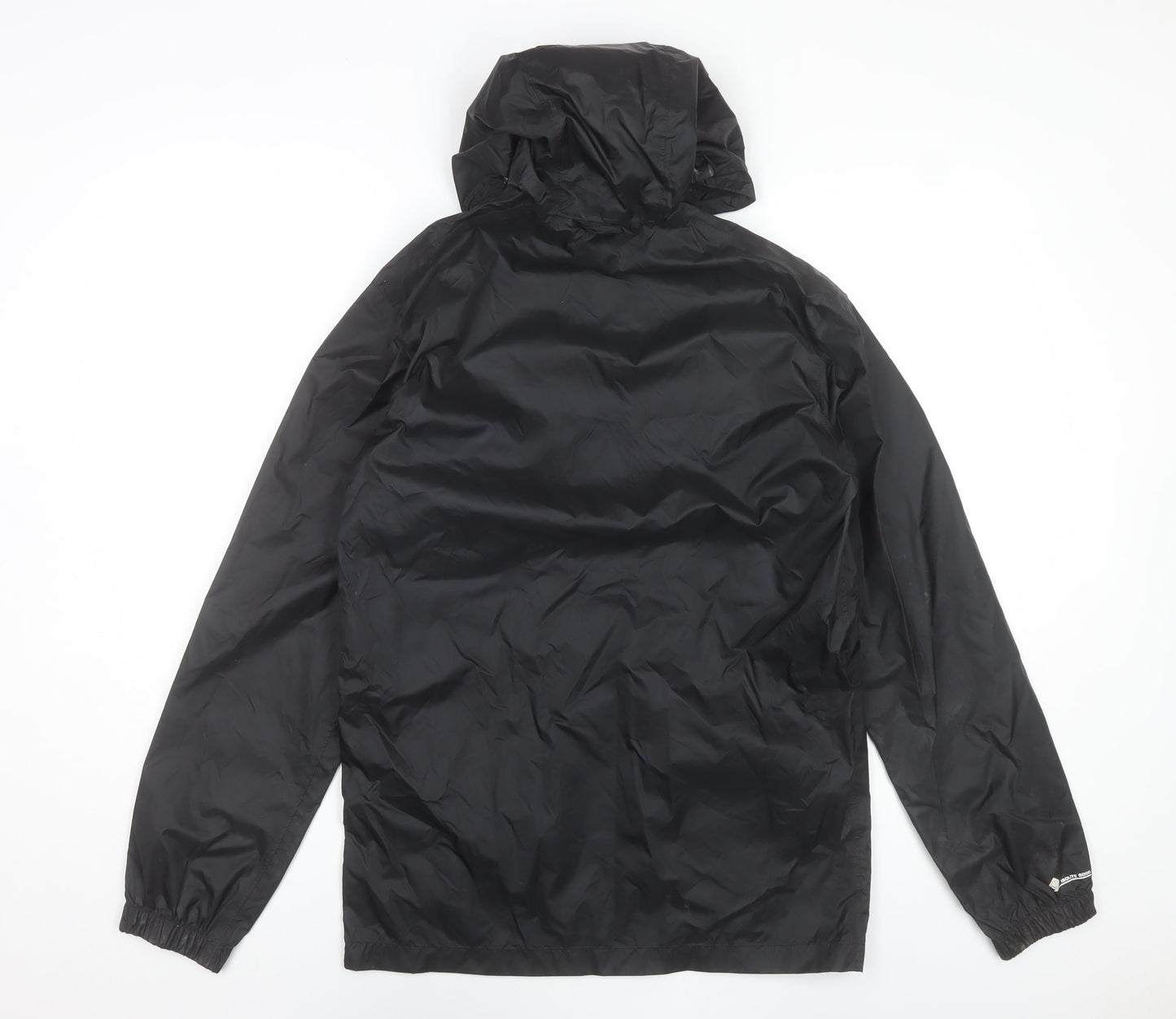 Regatta Men's Black Lightweight Waterproof Hooded Windbreaker Jacket Size S
