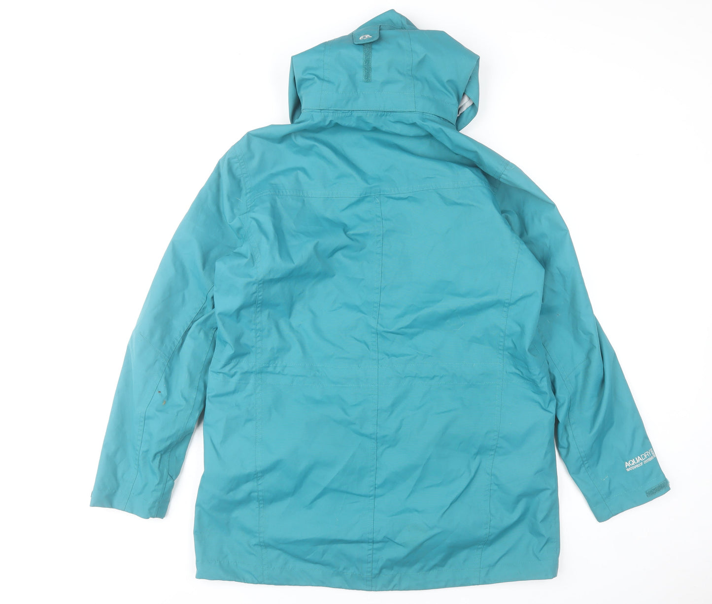 Craghoppers Womens Blue AquaDry Waterproof Parka Jacket UK14