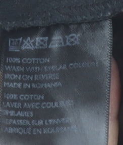 Dior Women's Black XS High Waist Corduroy Shorts 100% Cotton