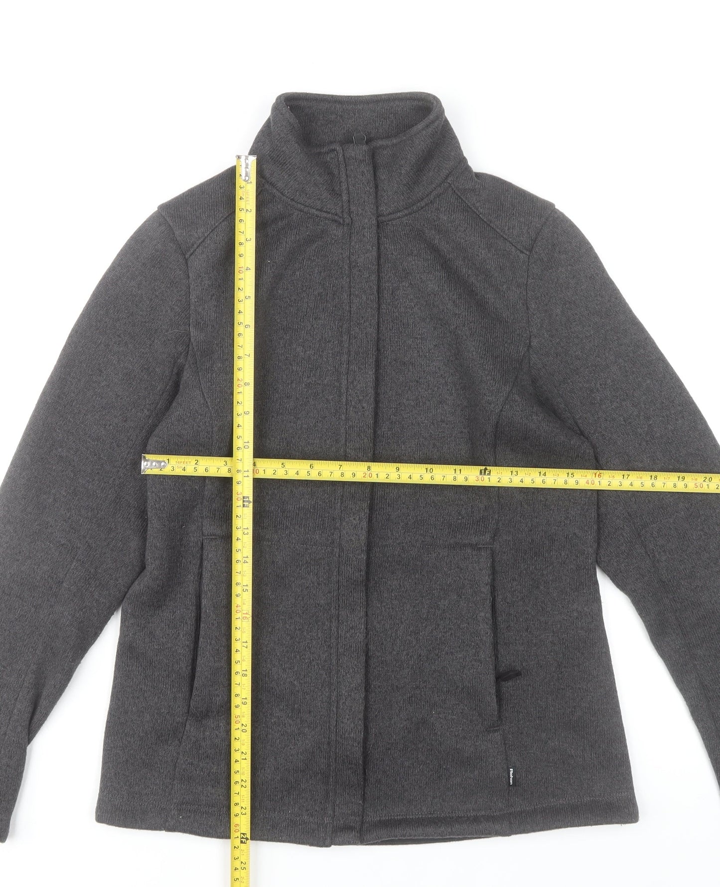 Rohan Men's Grey Full Zip Fleece Jacket Size S