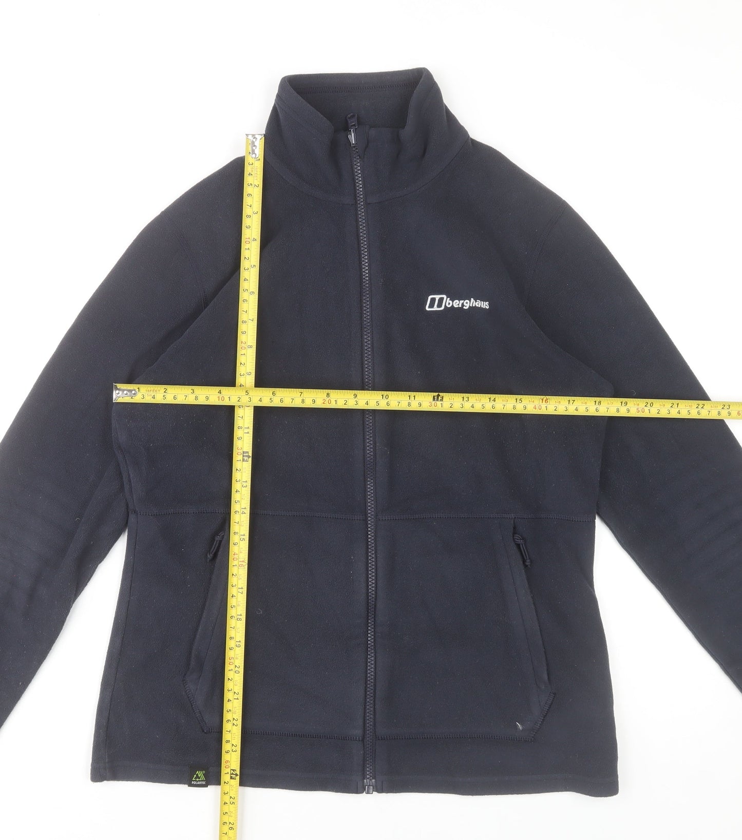 Berghaus Women's Blue Fleece Full Zip Jacket Size 12