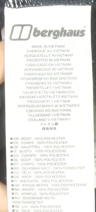 Berghaus Women's Blue Fleece Full Zip Jacket Size 12