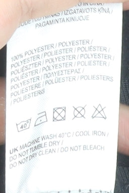 Karrimor Men's Black Fleece Full Zip Jacket Size S Outdoor Hiking KS-300