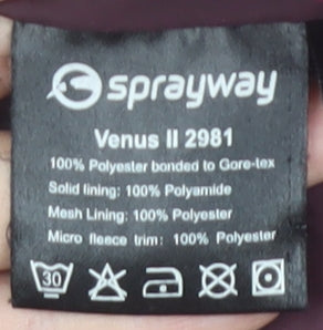 Sprayway Womens Pink Waterproof Gore-Tex Mid-Length Jacket UK 16