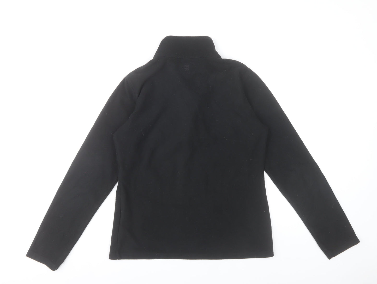 Mountain Warehouse Women’s Black Fleece 1/2 Zip Pullover Sweatshirt S