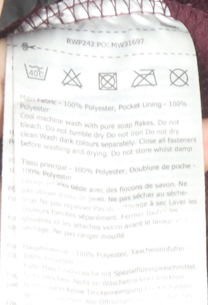 Regatta Womens Black Waterproof Hooded Rain Jacket UK 10