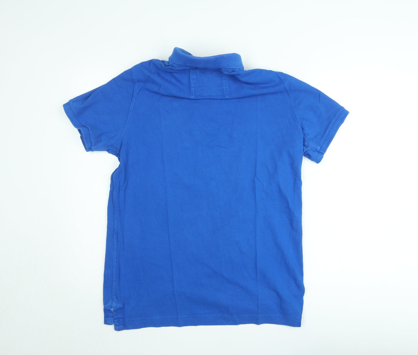 Superdry Men's Blue 2XL Classic Polo Shirt Cotton Regular Fit