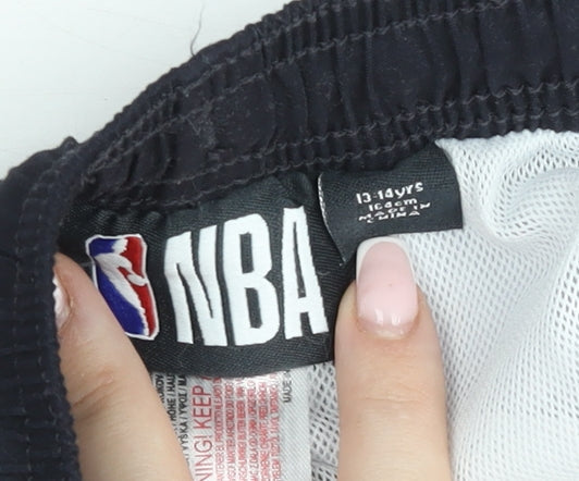 NBA Boys Los Angeles Lakers Purple Yellow Athletic Shorts 13-14 Years