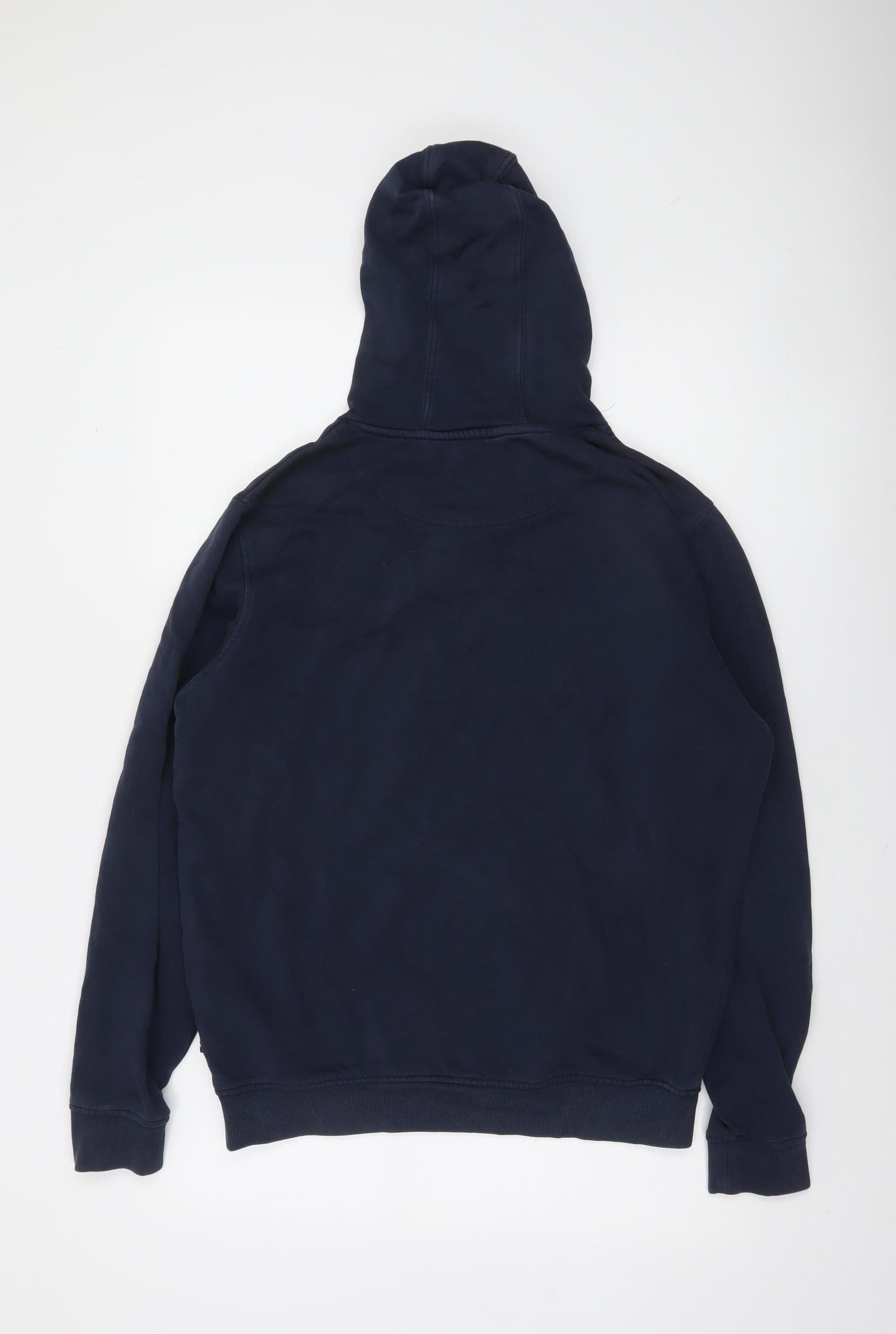 U.S. Polo Assn. Men Blue Pullover Logo Hoodie Size M