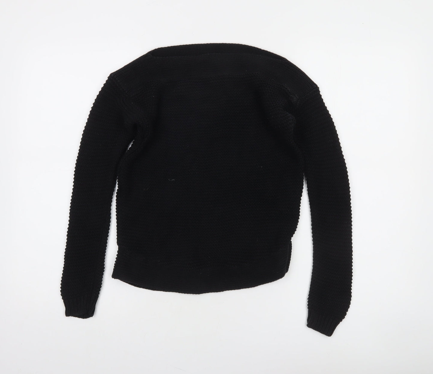 Lauren Ralph Lauren Women’s Black XS Knit Cotton Jumper