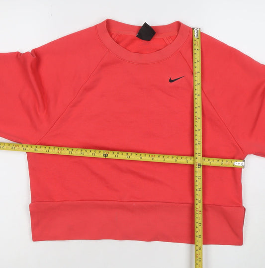 Nike Dri-Fit Women's Coral XS Pullover Sweatshirt