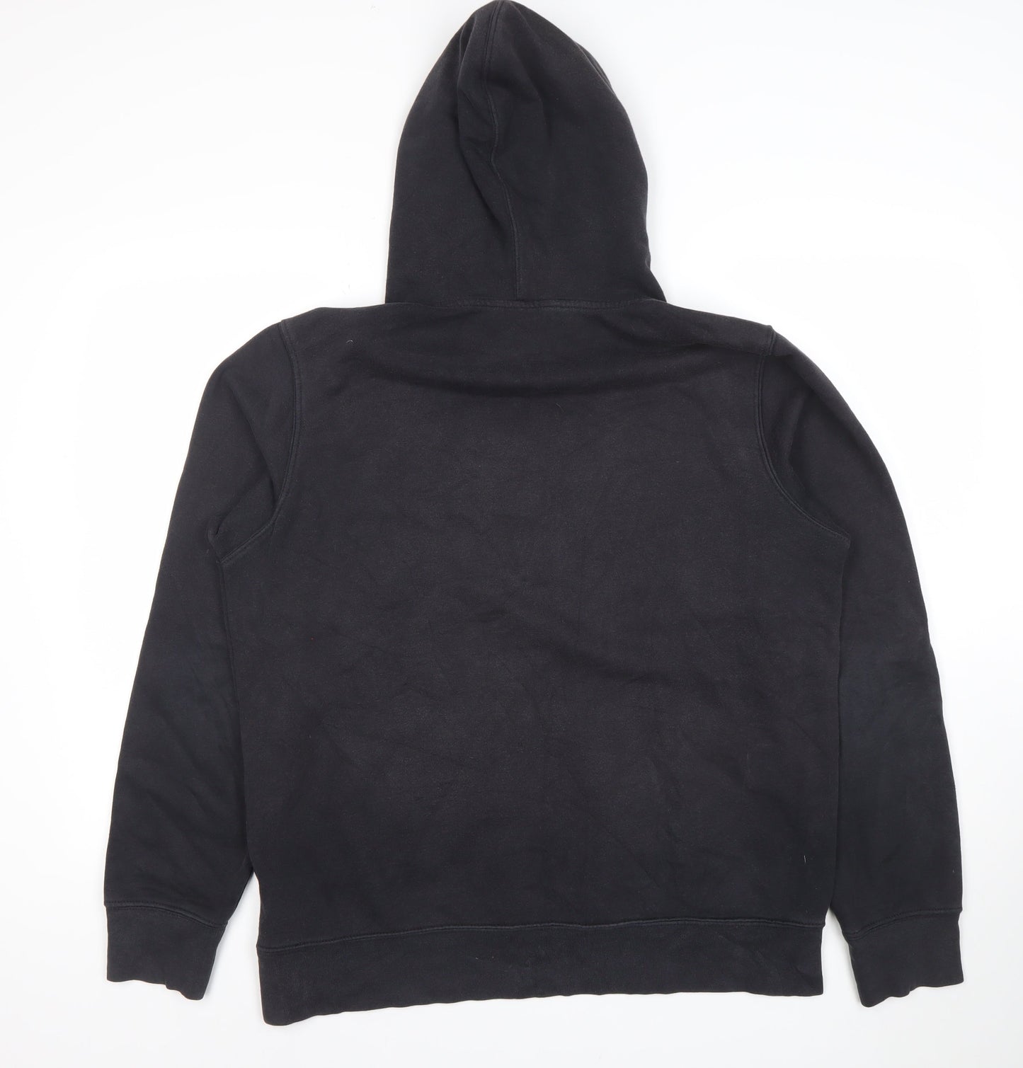 The North Face Men's Black Pullover Hoodie Size M Logo Outdoor Sweatshirt