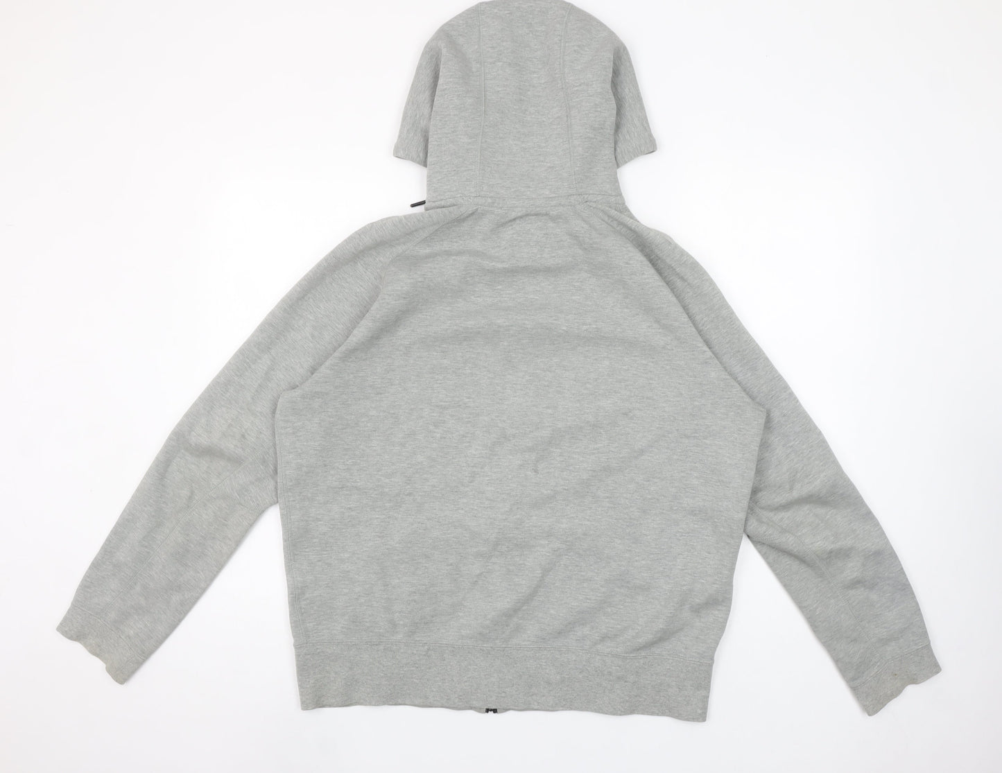 Nike Men's Grey Full Zip Hoodie Size L Regular Fit