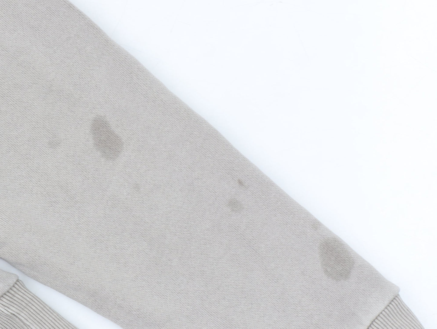 Reebok Women’s Beige Pullover Sweatshirt S Relaxed Fit Casual