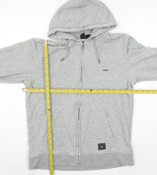 O'Neill Men's Grey Full Zip Hoodie Size S Regular Fit