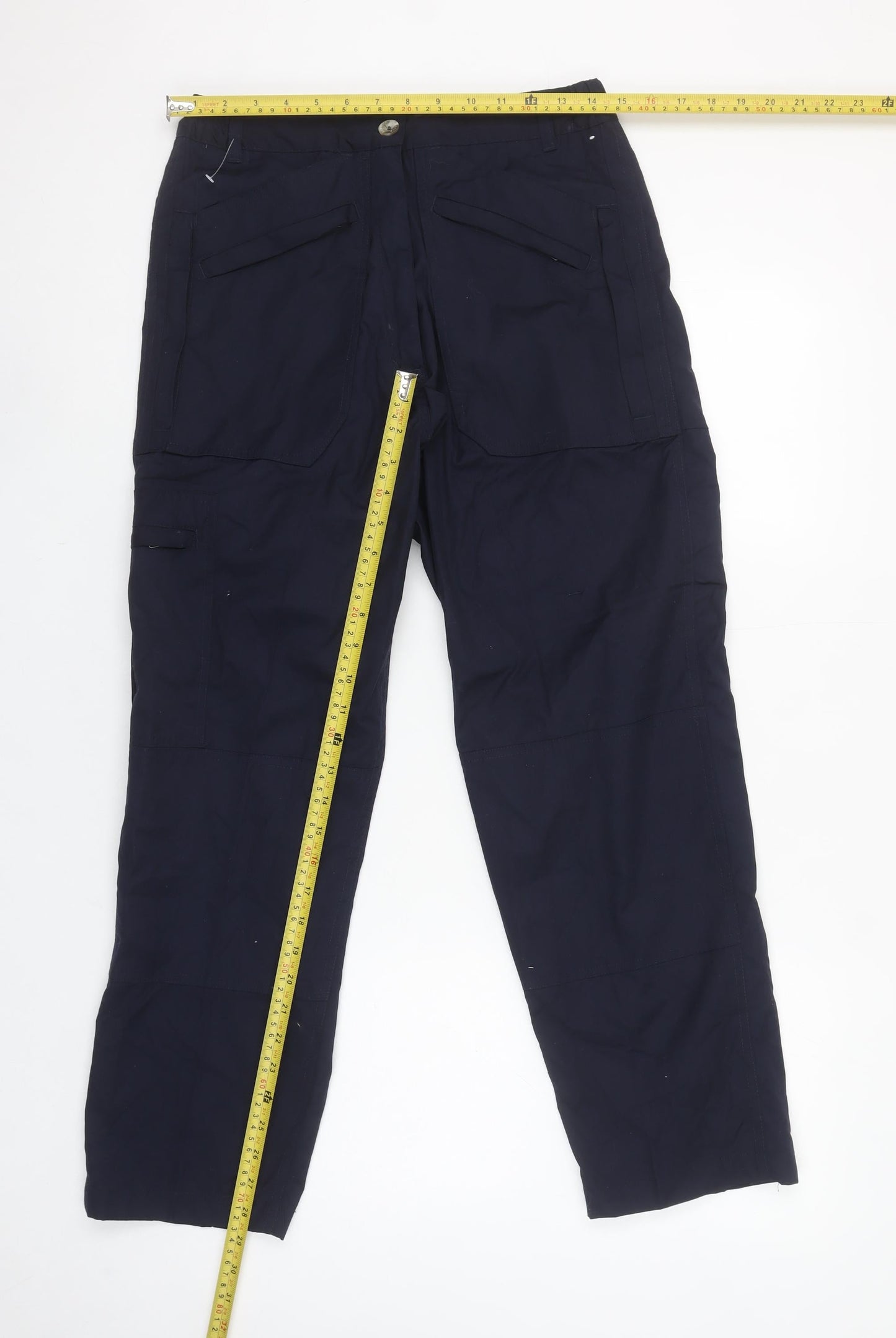 Regatta Women’s Blue Cargo Trousers UK 12 Lightweight Outdoor Workwear