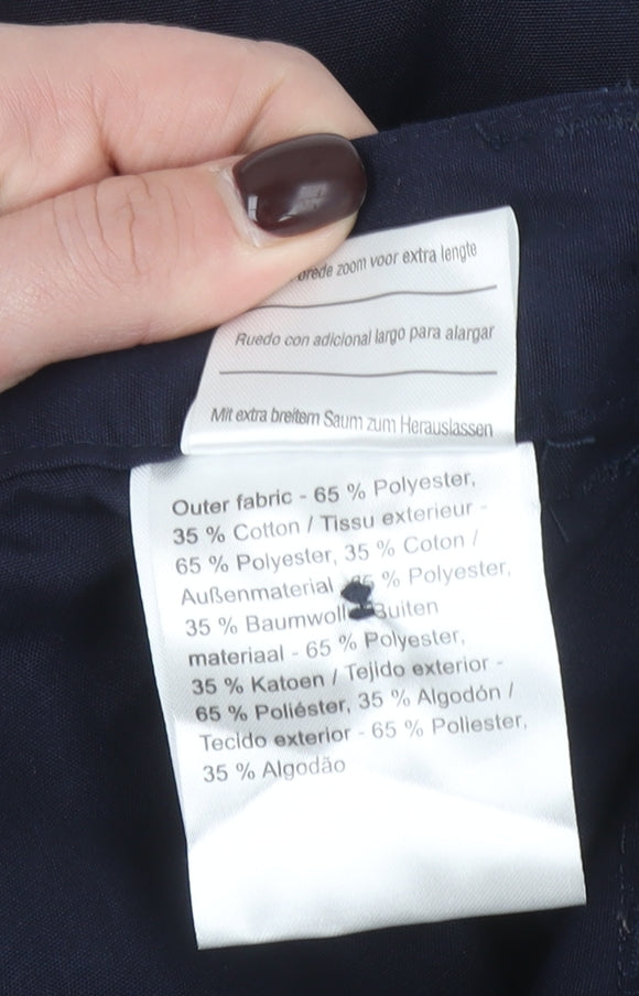 Regatta Women’s Blue Cargo Trousers UK 12 Lightweight Outdoor Workwear