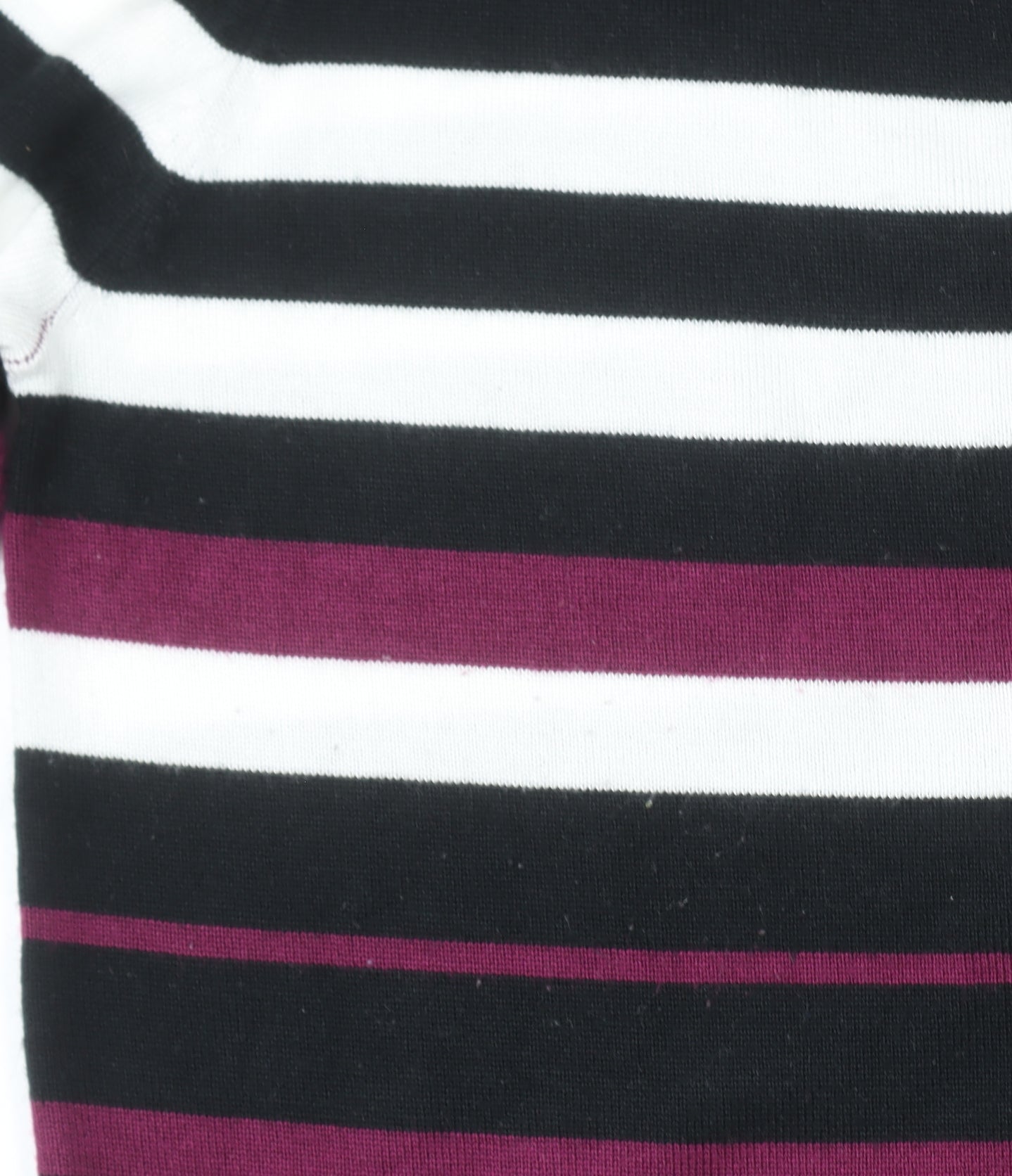 Fullcircle Women's Black Purple Striped Cardigan Size S Knitwear