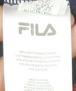 Fila Men's Multicoloured Logo Sweatshirt Pullover M Regular Fit