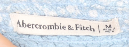 Abercrombie & Fitch Women’s Blue Floral Ruffle Mini Skirt Size M