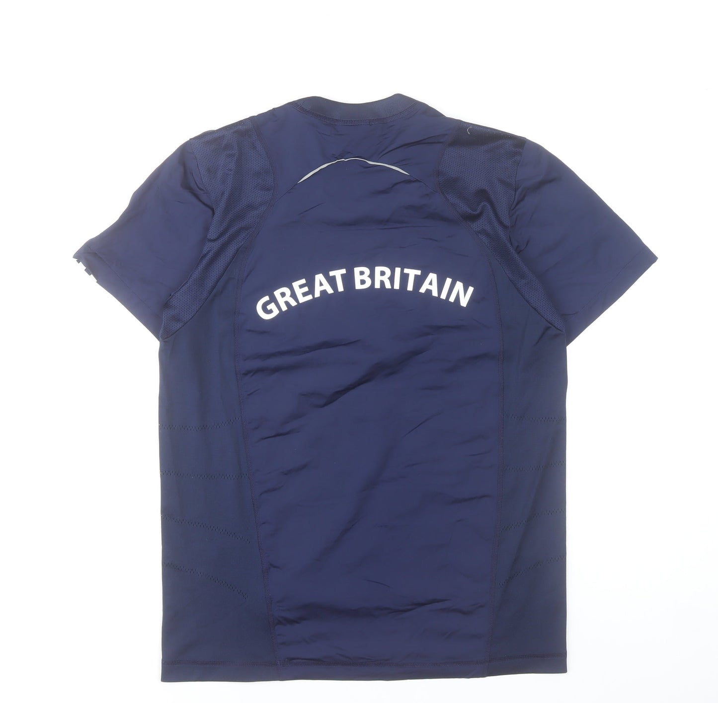 Adidas Men’s Blue Great Britain Athletics T-Shirt Medium