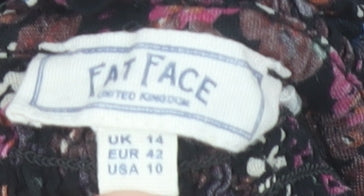 Fat Face Women's Multicoloured Floral Tunic Blouse Size 14