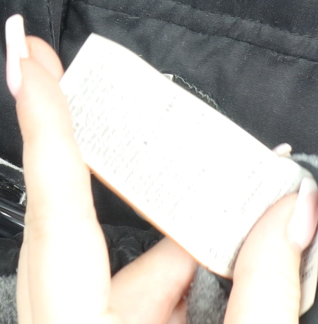 Superdry Womens Black XL Toggle Puffer Hooded Winter Jacket