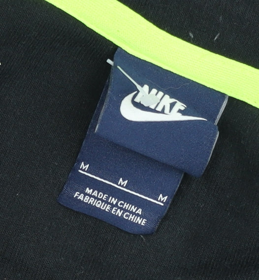 Nike Men's Grey Full Zip Sports Hoodie Size M