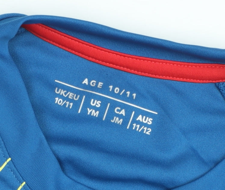 Additional view of O'Neill boys’ blue sports t-shirt age 10-11 years lightweight jersey top