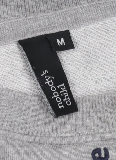 Additional view of Nobody's Child Women's Grey Crew Neck Pullover Sweatshirt, size M