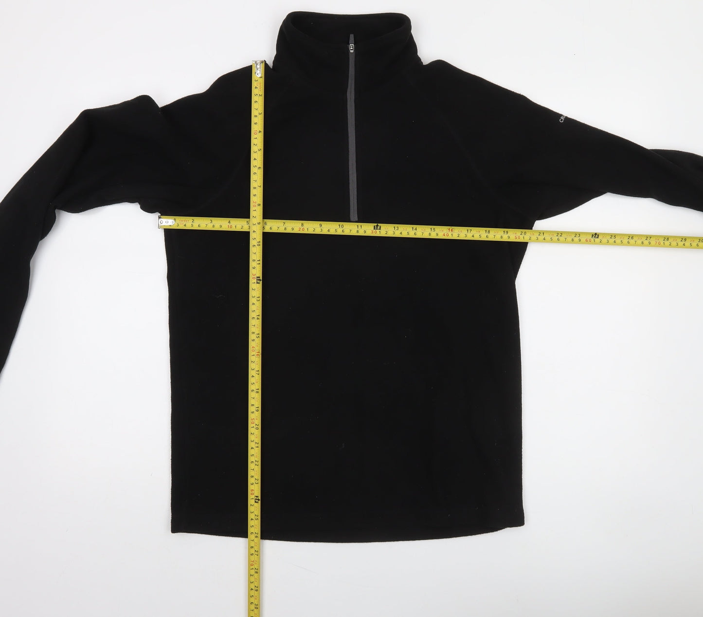 Craghoppers Men’s Black XS Fleece 1/2 Zip Pullover Sweatshirt