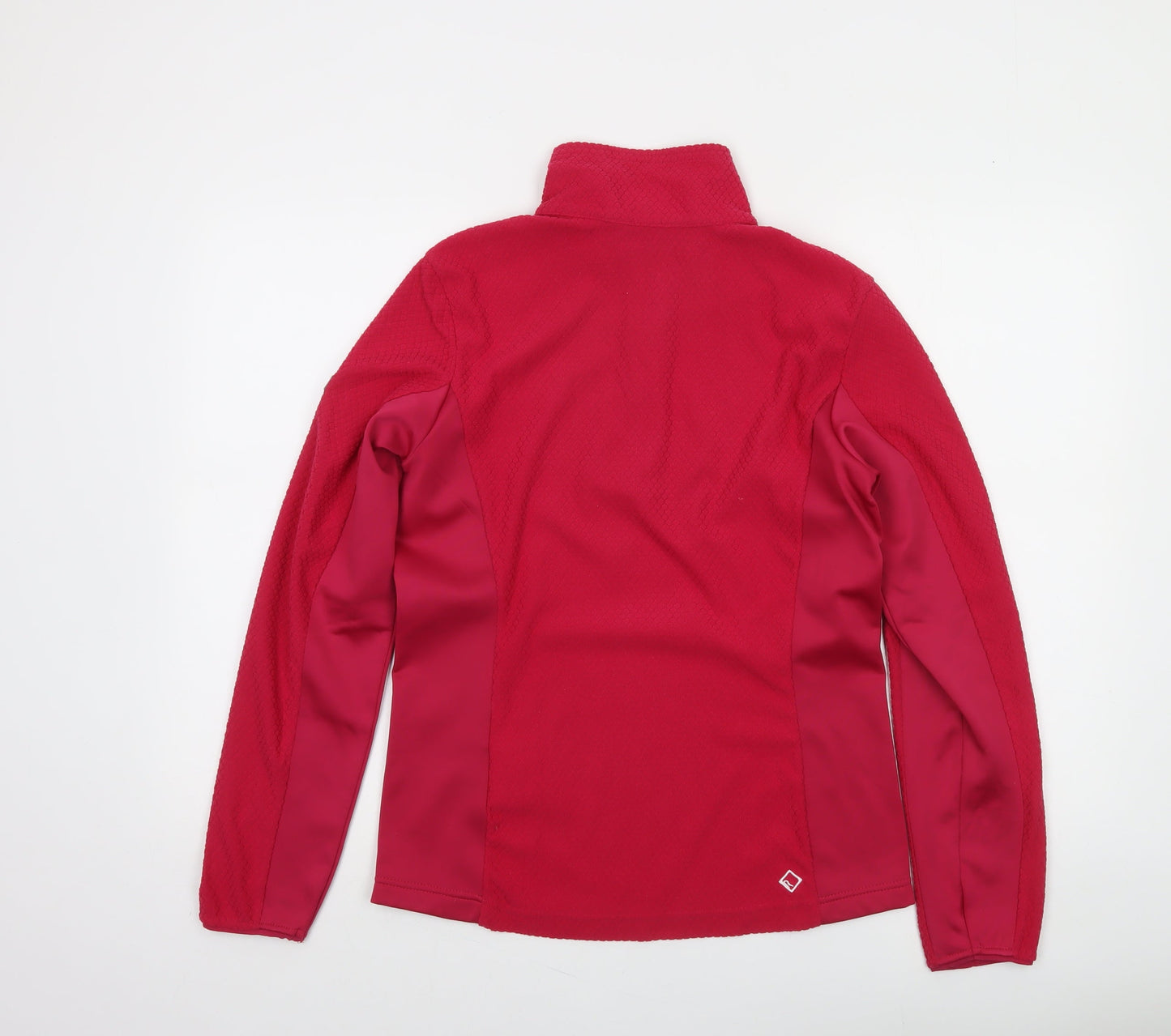 Regatta Great Outdoors Womens Red 1/4 Zip Pullover Fleece UK 14