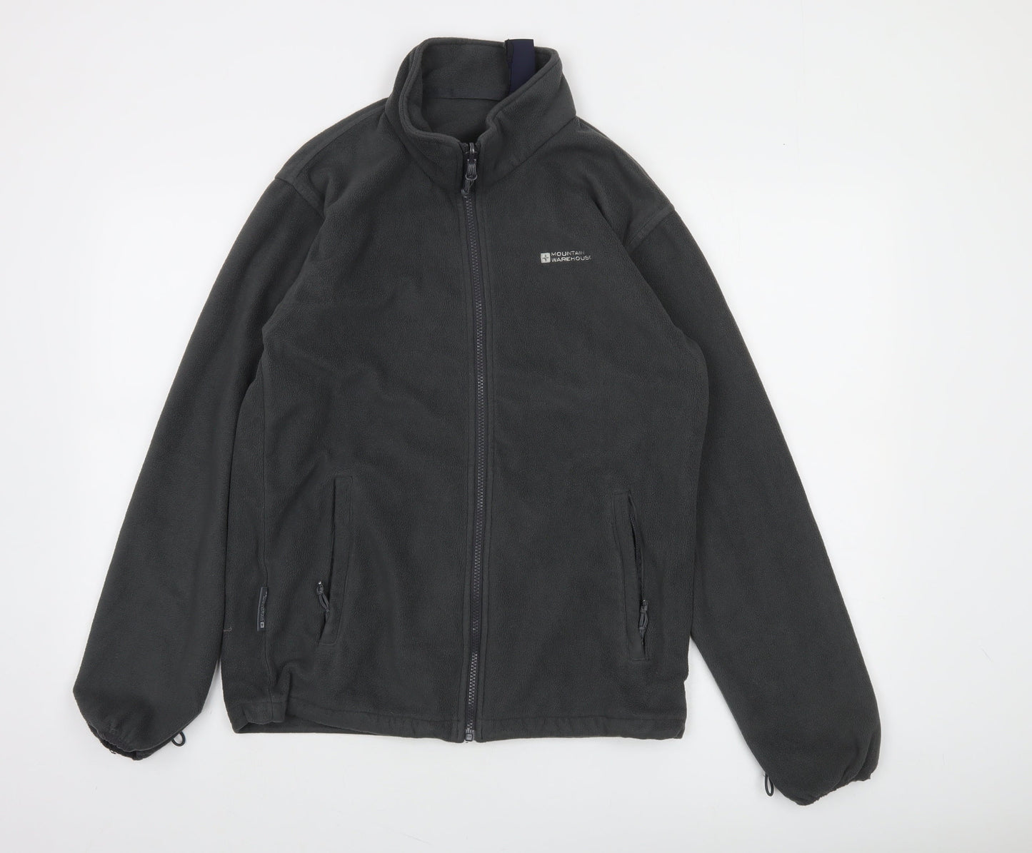 Mountain Warehouse Men's Grey XS Fleece Full Zip Outdoor Jacket