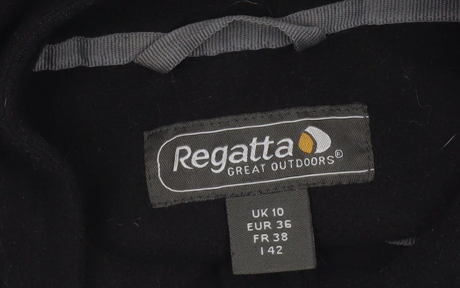 Womens UK 10 Regular Regatta Black Pullover Sweatshirt
