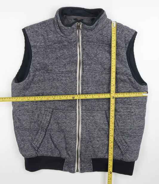 Cedar Wood State Men's Grey L Bodywarmer Waistcoat Regular Fit