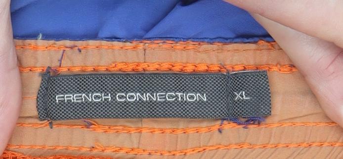 French Connection Men's Blue XL Swim Shorts Quick Dry