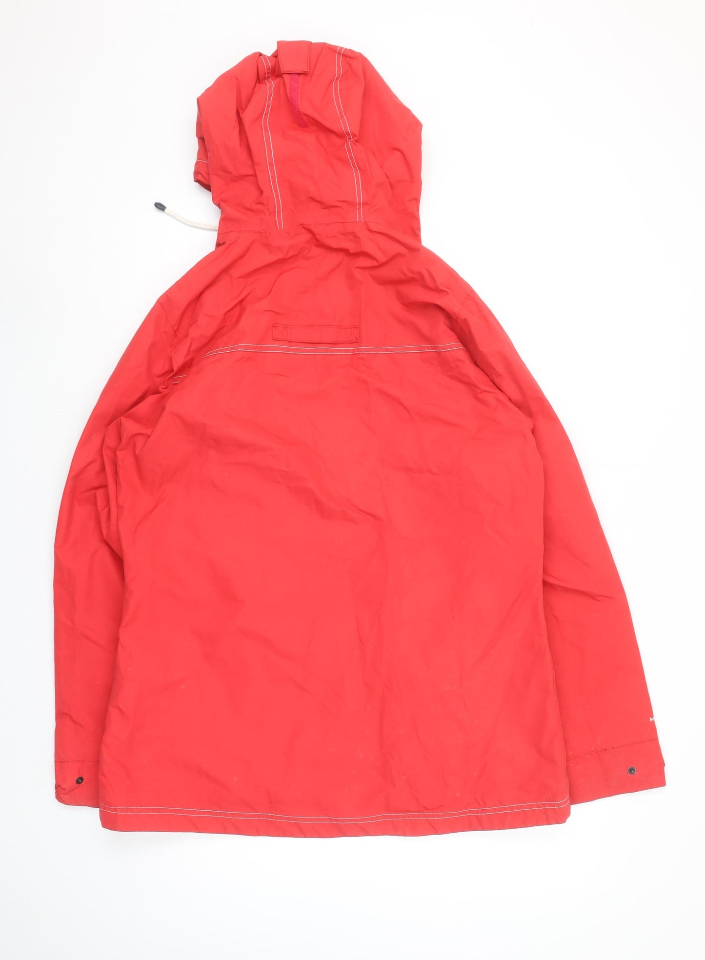 Regatta Womens Red Hooded Waterproof Rain Coat Jacket UK 16