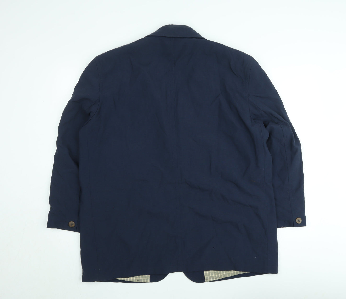 Rohan Men's Navy Global Travel Blazer 44 Regular Cotton Blend