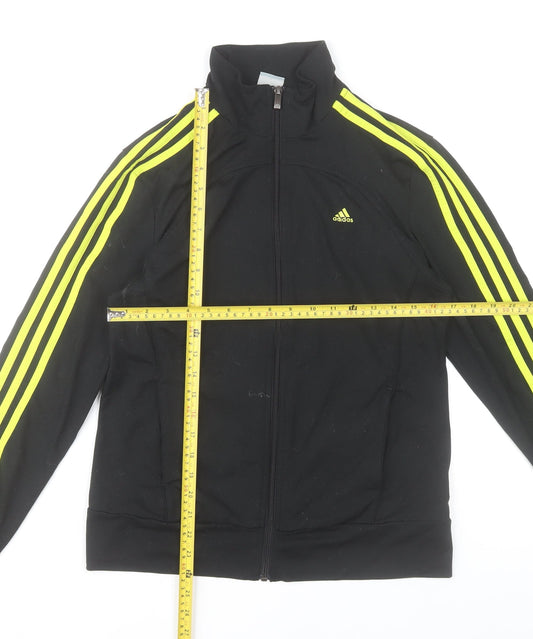 Adidas Women's Black Full Zip Hoodie Size S Performance Essentials