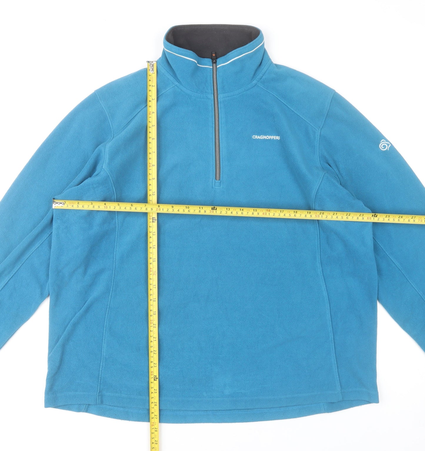 Craghoppers Men's Blue 2XL Fleece 1/2 Zip Pullover Sweatshirt