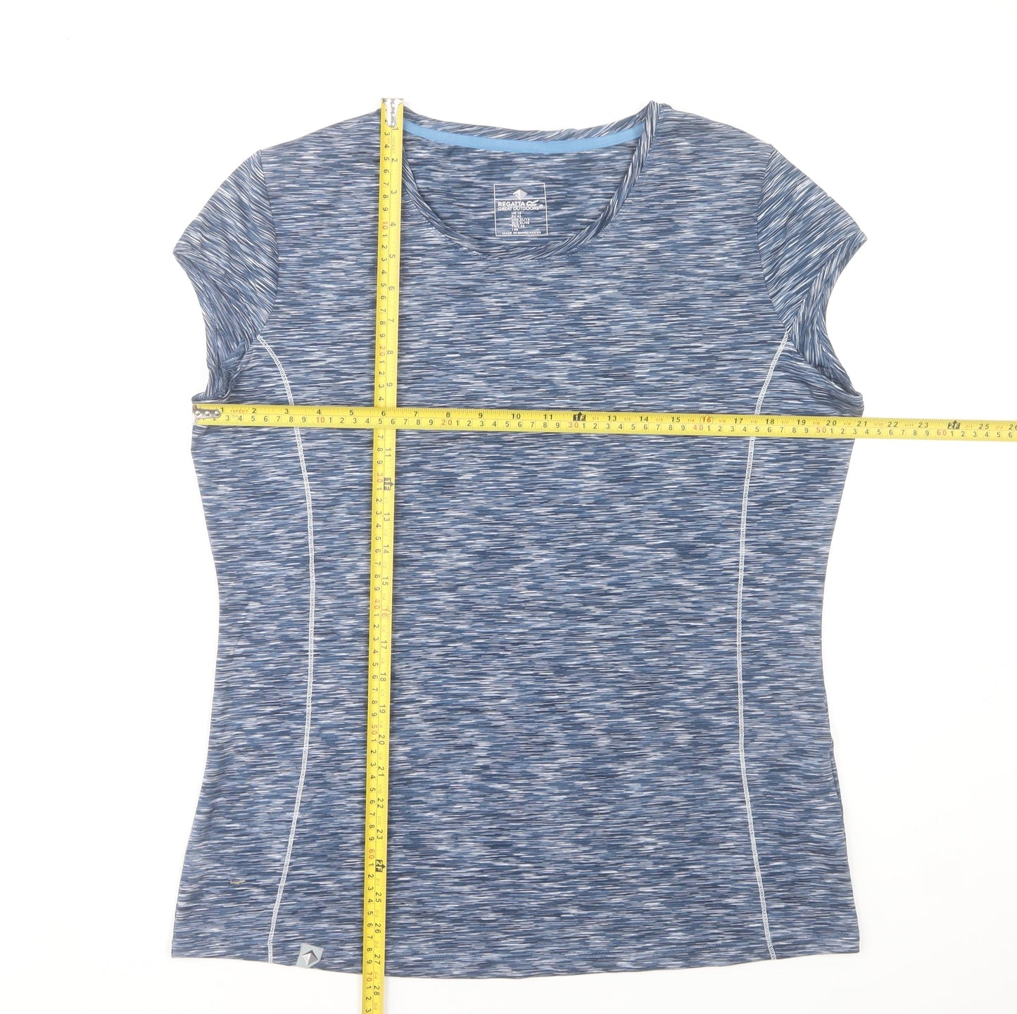 Regatta Women's Blue Size 16 Activewear T-Shirt Quick Dry