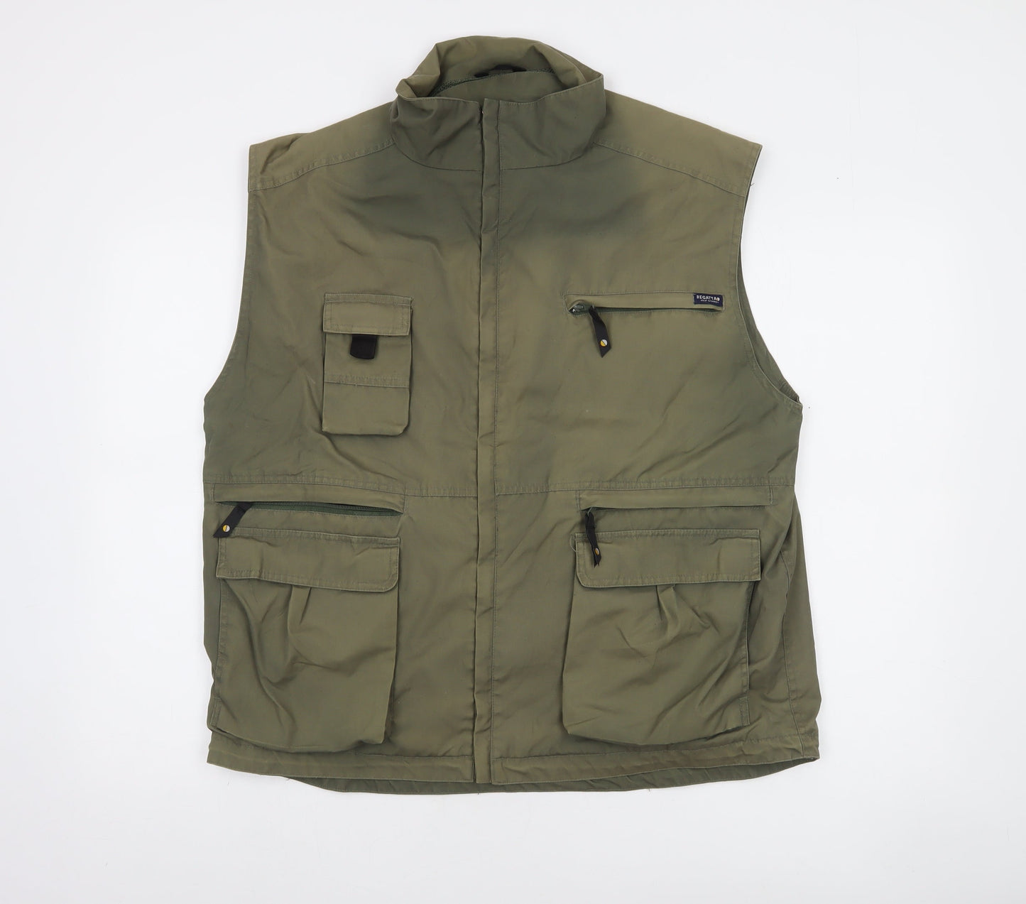 Regatta Men’s Green Outdoor Utility Waistcoat M 40in Full Zip Pockets