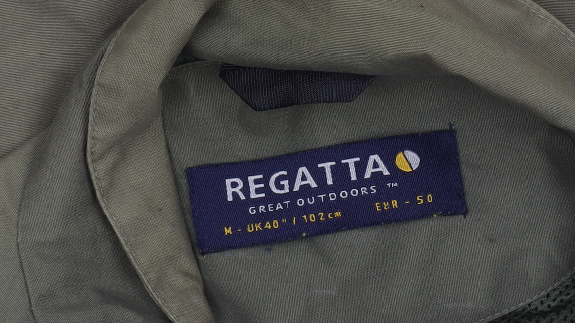 Regatta Men’s Green Outdoor Utility Waistcoat M 40in Full Zip Pockets