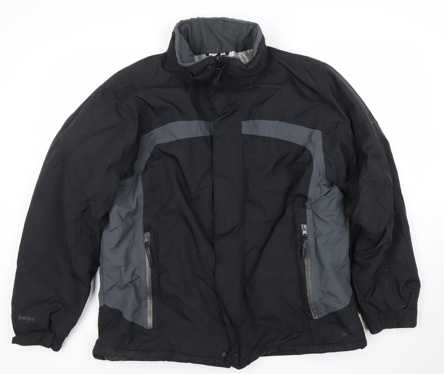 Regatta Mens Black XL Waterproof Hooded Winter Jacket